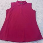 Callaway  Ladies Essential Sleeveless Opti-Dri Polo - Camellia Size XS.  NWT .  Photo 3