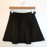 American Apparel Suede Leather Circle Skirt Photo 0