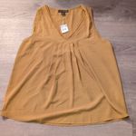 A pea in the pod  Gold Tank Blouse Size Medium Photo 0