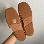 Madewell  The Suzi Slide Sandal in Multi Woven Leather Brown Sandals Size 6.5 Photo 3