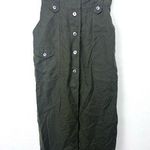 Dana Buchman  HighWaisted Cargo Skirt Olive Green 90s Grunge Military Pockets Photo 0