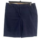 Jones New York  sport stretch womens Navy shorts size 12 Photo 0