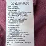 Urban Outfitters  Pink V Neck Big Button Up Cropped Cardigan Sweater Top Size S Photo 3