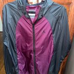 Jordan Black and Purple Windbreaker Jacket Photo 0
