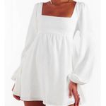 Show Me Your Mumu Marianna Mini Dress in White Clip Butterfly Womens Size S Photo 1
