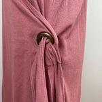 Roxy  Wrap Dress 8 Pink Mauve Mini Sleeveless V-Neck Tie‎ Rhythm Luck Lightweight Photo 7