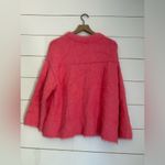 Free People  Harrison Bunny Fuzzy Oversized Crew  NWOT Size xs Photo 6