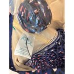 Kona Sol  Blue Animal Print Twist‎ Front Tummy Control Tankini Swim Top Photo 2