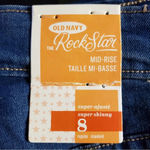 Old Navy  Rockstar Mid Rise Skinny Jeans‎ NWT Women’s 8 Photo 4