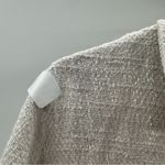 IRO RTR ‎ Ilija Wide Short Sleeve Snap Oversized Knit Metallic Jacket in Ecru 38 Photo 11