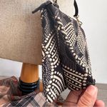 Danny K Tapestry Black And White Travel Crossbody Multi Compartment Bag Purse Photo 2