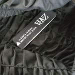 ZARA  Dress Shirred Puff Sleeve Black Mini Square Neck Bodycon Photo 5