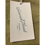 Universal Threads Universal Thread Dress Small Tribeca Green Puff Short Sleeve Cotton NWT Photo 4