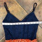 City Trends Women’s Lace Top Wild Flower Skirt Dress With Adjustable Straps Photo 6