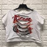 Black Bead Black‎ Bead distressed cut Biker Ride Like the Wind light sweatshirt juniors L Photo 1