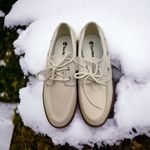 Timberland New  white canvas shoes Photo 1