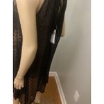BCBG MAXAZRIA Black/Nude‎ Illusion LACE Halter DRESS XS Photo 6