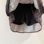 Lululemon Hotty Hot High Rise Skirt Vivid Floral Tone Multi / Graphite Grey 8 Photo 1