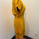 Pink republic  Yellow Floral Boho Mini Dress – Size M Photo 1