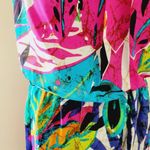 Robbie Bee Signature  tropical abstract dress size Photo 2
