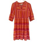 Japna Goa Beach  pink and orange coverup dress small Photo 1