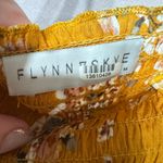 Flynn Skye 🍒SIZE MEDIUM 🍒JUSTINE ROMPER YELLOW MAIZE COLORED WHITE FLORAL PRINT Photo 6