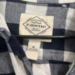 st. john's bay  Blue and White Flannel Photo 1