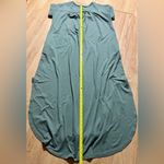 Entro 🏷️🏷️ oversized maxi dress with pockets short sleeve green sz Large Photo 6