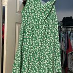 Staccato Green And White One Shoulder Floral Dress Size Small New Photo 2