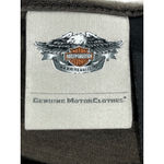 Harley Davidson  Motorcycles Womens Tee Graphic Print Baseball Tee Brown Pink 1X Photo 3