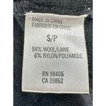 Theory Akala Black Wool Sweater Dress Size S Small EUC!! Photo 4