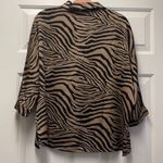 Nasty Gal NWT  tiger button up Photo 1