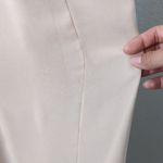 David's Bridal AW Bridal Tulip High Low Spaghetti Strap Bridesmaid Prom Dress, Nude, Tan, 10 Photo 4