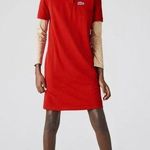 Lacoste  Women's × National Geographic Cotton Piqué Polo Shirt Dress Photo 0