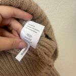 ANINE BING  Sydney Wool Alpaca Blend Turtleneck Sweater in Camel Size XS Photo 9