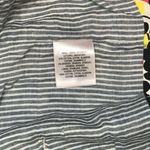 Elevenses Anthropologie Floral Vest size 2 Off white Black Pink Crop Cap Sleeve Photo 6