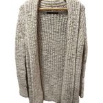 ZARA Women’s  Knit Open Cardigan Cotton Blend  Cream Small Photo 1