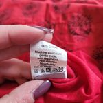 Madewell  Red Floral Medallion Printed Cotton Skirt Photo 9