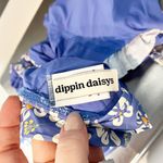 Dippin' Daisy's Floral Cutout One Piece Swimsuit Bathing Suit Blue Large Photo 1