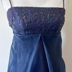 Vintage 90s Prom Dress Blue Size XS Photo 7