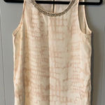 Cynthia Rowley  Silk Tank with Beading Size Small Photo 0