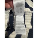 MOTHER “The Chin Ups Tank” Striped Ribbed Racerback – Size L White Size L Photo 5