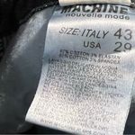 Machine jeans, women’s size 29, , mid rise, distressed, cut out, straight leg Blue Photo 1