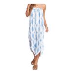 Show Me Your Mumu  The Rad Playsuit Blue White Versatile Pants Size S Photo 3