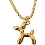 Fashion Korean Jewelry Puppy Pendant Necklace Gold Photo 0