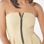 Urban Outfitters UO  Echo Twill Zip Front Jumpsuit Size S Photo 3