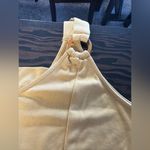 Doe & Rae  Free-Flowing Tank Mustard Side Slit (245) Photo 1