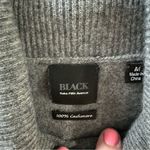 Saks Fifth Avenue Black Label Taupe Gray Neutral 100% Cashmere Turtleneck Medium Photo 2