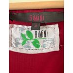 Euro Style Rimini Tank Dress Red Asymmetrical Zipper Front 2 M L Lagenlook Artsy Size M Photo 2