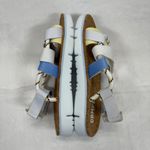 Camper Women's Sandals Cork Platform Rope Straps Adjustable White Yellow Size 37 Photo 8